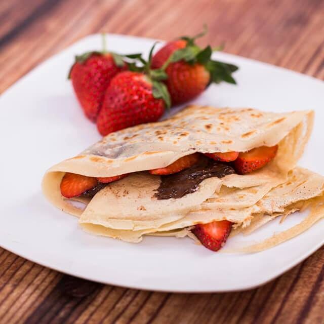 Crepe-strawberry